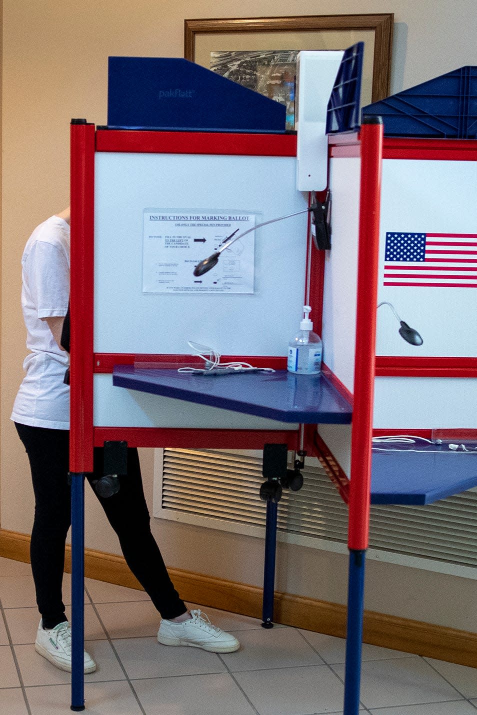 Voters cast their ballots in the Knox County Consolidated General Election on Tuesday, April 6, 2021 at Galesburg City Hall. The 2022 general election is Nov. 8.