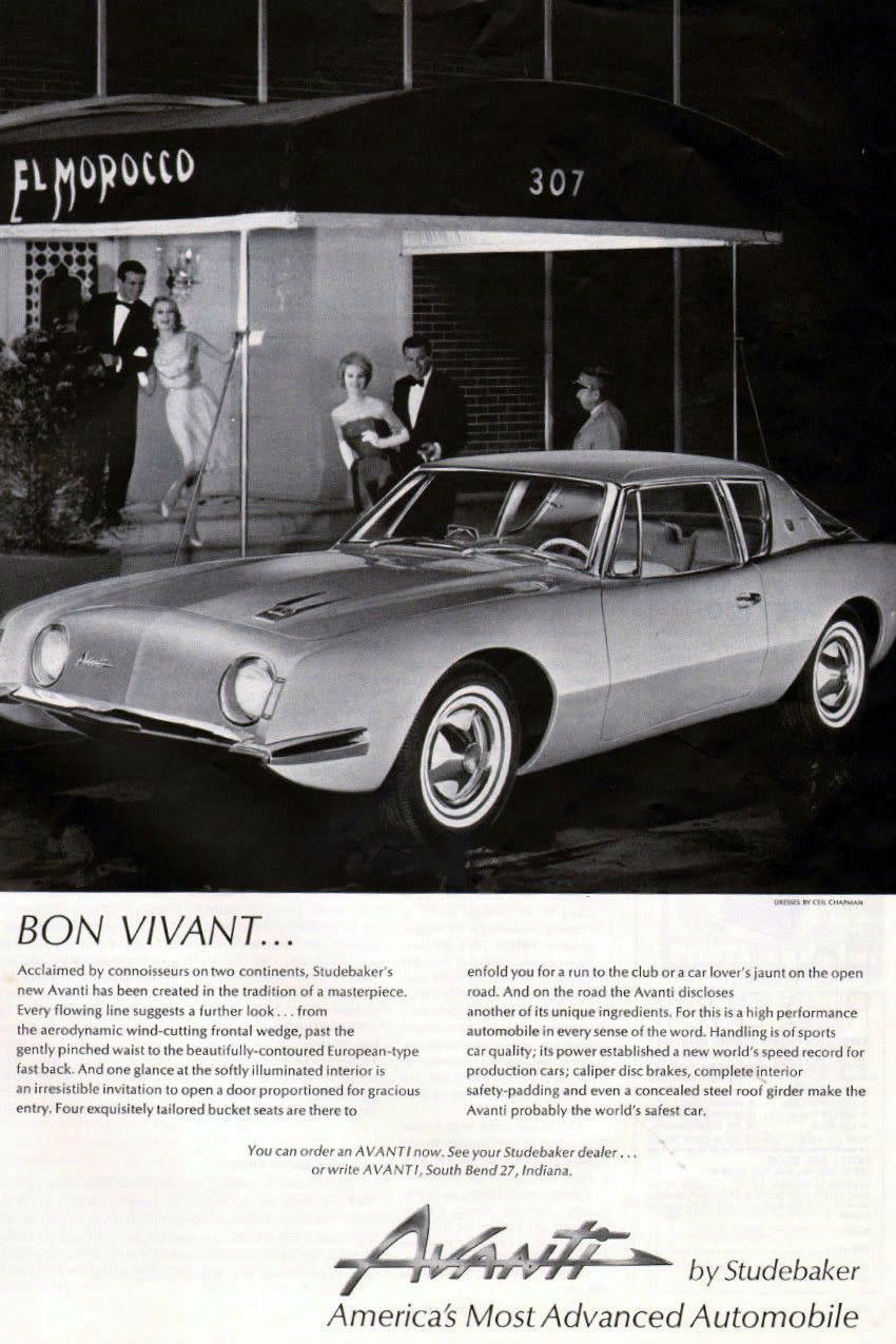 1962: Studebaker Avanti