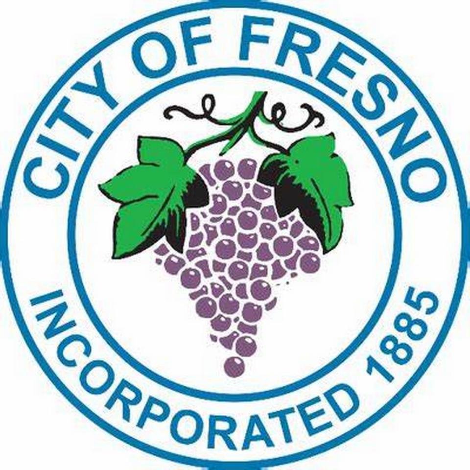 City of Fresno logo.