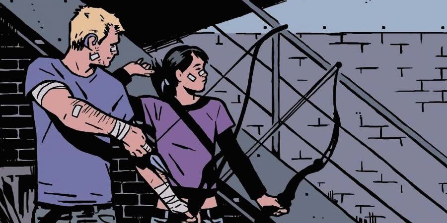 clint barton and kate bishop