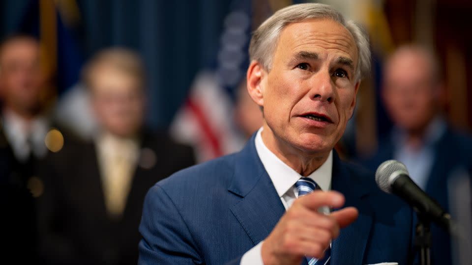 Texas Gov. Greg Abbott's measures along the border have made Biden administration officials increasingly concerned. - Brandon Bell/Getty Images/FILE