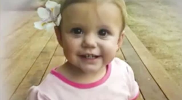 Isabella's parents are now suing over her death. Source: 7 News