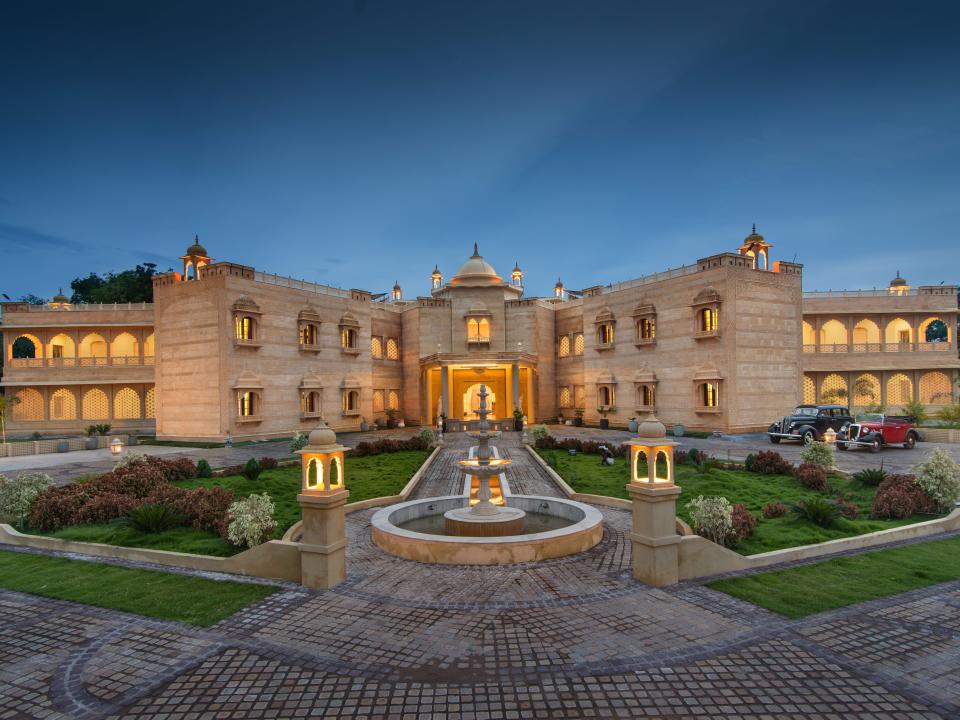 SYNA Heritage Hotel, Khajuraho, India, "luxury hotels around the world starting at $150 a night"