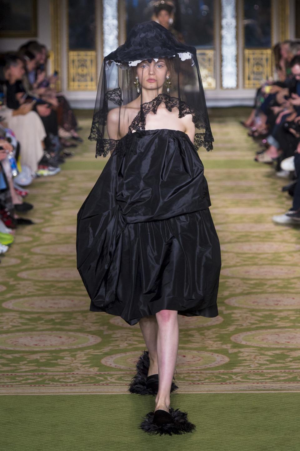 Will Hollywood embrace theatrical gowns from Matty Bovan or Marc Jacobs? Only time will tell.