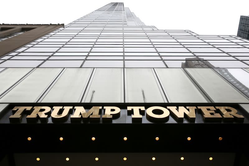 FILE PHOTO: Trump Tower on 5th Avenue is pictured in the Manhattan borough of New York