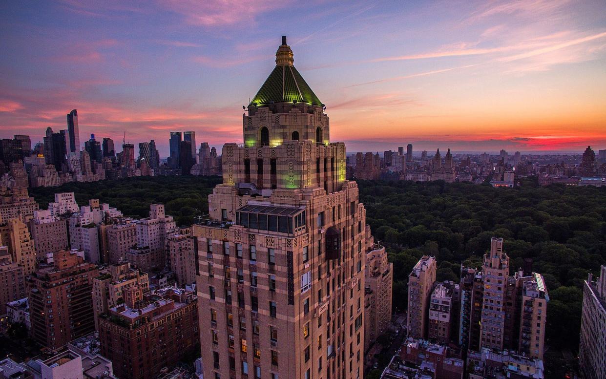 Carlyle Rooftop and Tower at Sunset - Justin Bare