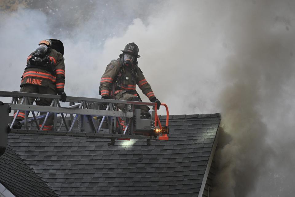 Stratham Fire Department responded to a reported structure fire at 12 Brown Avenue on Sunday, Oct. 22.