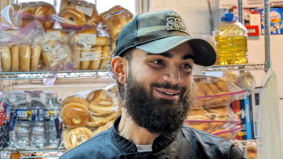 Nathaniel Jamison started working in restaurants when he was 15, at age 23 he opened The Breakfast Store in the Penn Market in York.