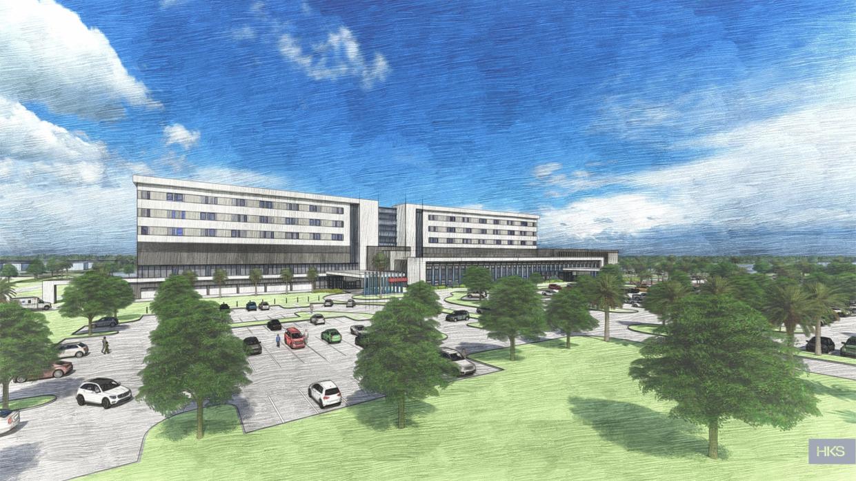 South Florida Baptist Hospital, the largest hospital in Plant City, is in the middle of a $326 million relocation to a plot east of East Sam Allen Road.