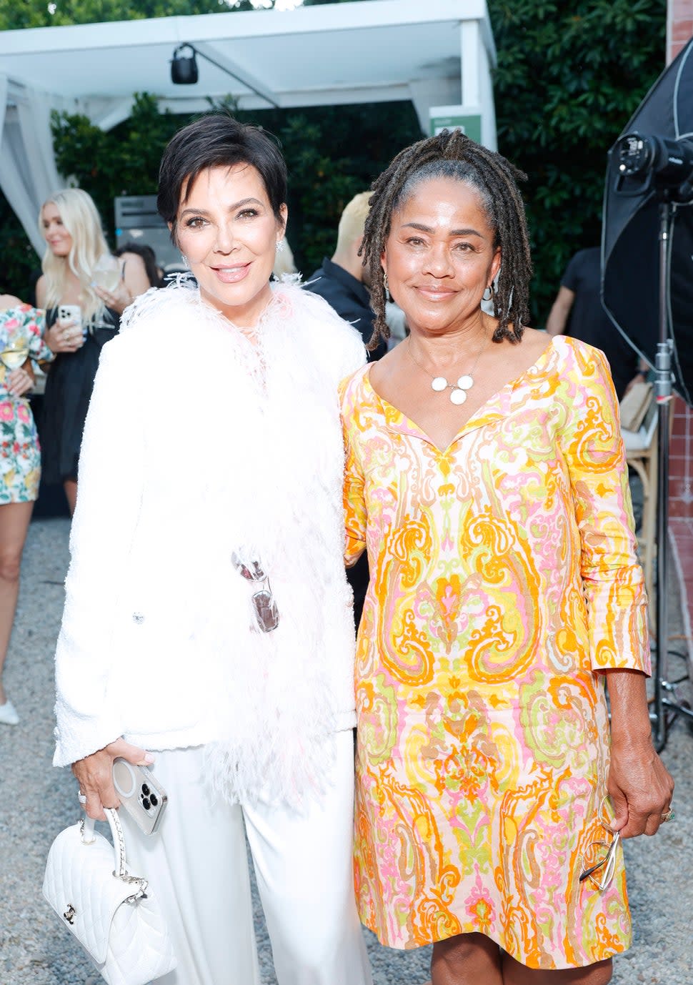 Kris Jenner Poses with Doria Ragland At Charity Event 