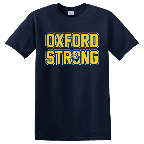 Oxford Strong T-shirt to be made available for Feb. 4 throughout MHSAA events.