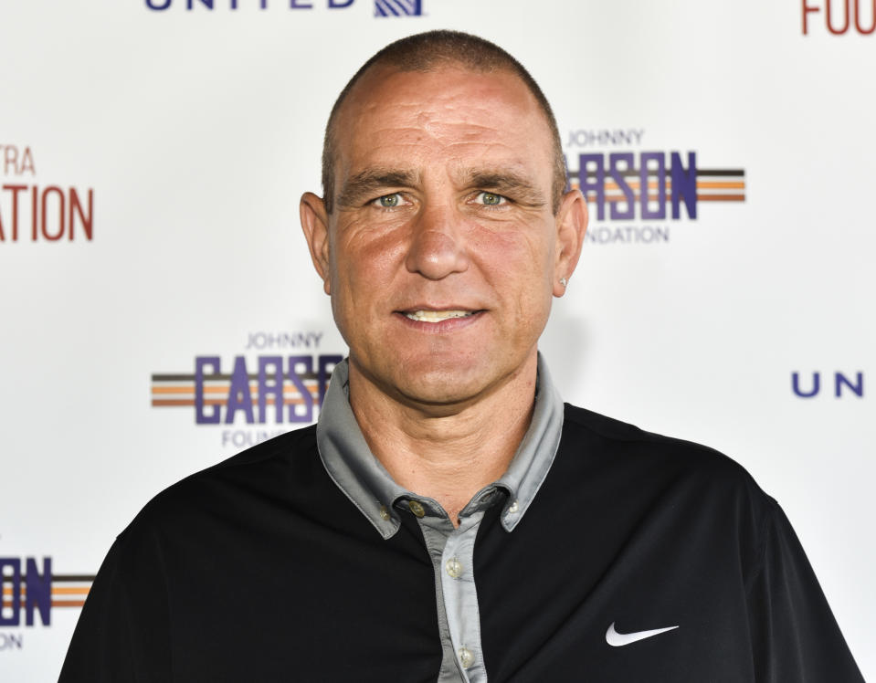 BURBANK, CA - JUNE 12:  Vinnie Jones attends SAG-AFTRA Foundation's 8th Annual Los Angeles Golf Classic on June 12, 2017 in Burbank, California.  (Photo by Rodin Eckenroth/Getty Images)