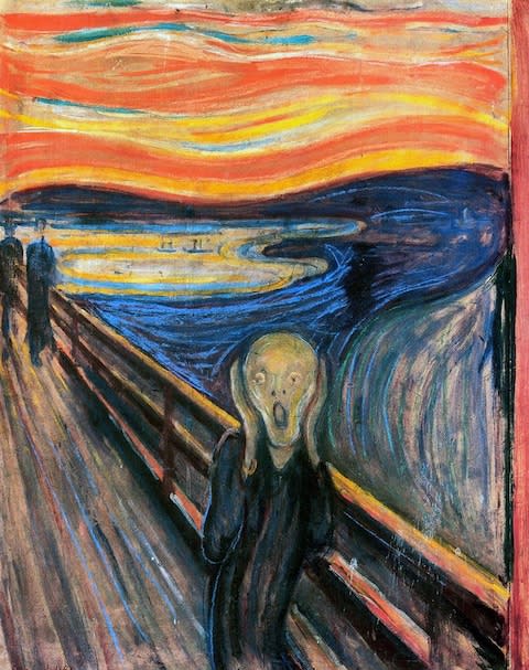 Edvard Munch's Scream - Credit: Getty Images