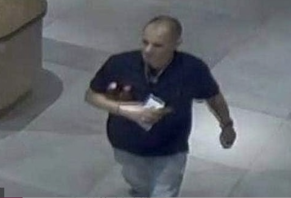 An image of the shoplifting suspect at Dallas-Fort Worth Airport was included in Michael Lowe’s lawsuit against American Airlines (Supplied)