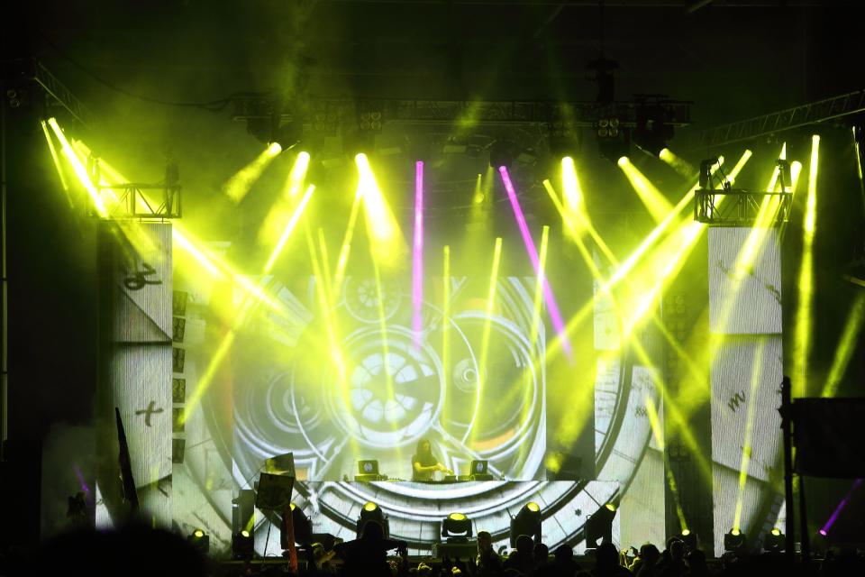 Bassnectar performs Nov. 3, 2013, on Day 3 of the Voodoo Music + Arts Experience at City Park in New Orleans Louisiana.