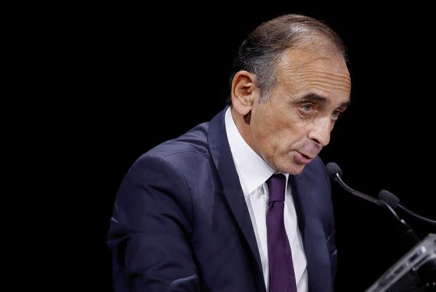 Eric Zemmour lors de la Convention de la droite à Paris, le 28 septembre 2019. (Photo: Benoit Tessier via Reuters)