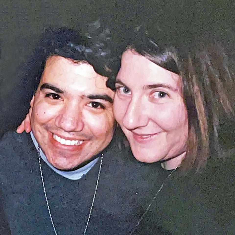 Hernandez with filmmaker Sarah Jacobson