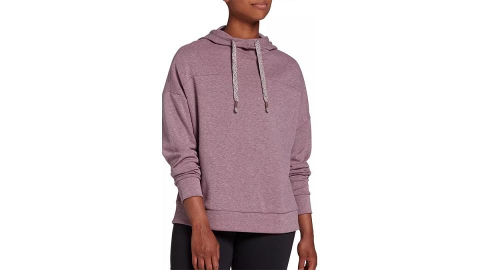 This oversized hoodie is not only super comfy, but it's perfect for tackling outdoor workouts, too.