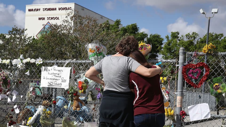 State prosecutors sought to hold a former school resource officer at Marjory Stoneman Douglas High School accountable after he remained outside during the shooting that took 17 lives in Parkland, Florida, in 2018. The officer was ultimately acquitted of charges of child neglect and culpable negligence. - Joe Raedle/Getty Images