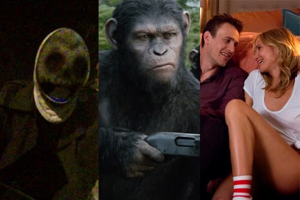 Cameron Diazs ‘sex Tape ‘the Purge Sequel Aim To Tame ‘apes At Box 