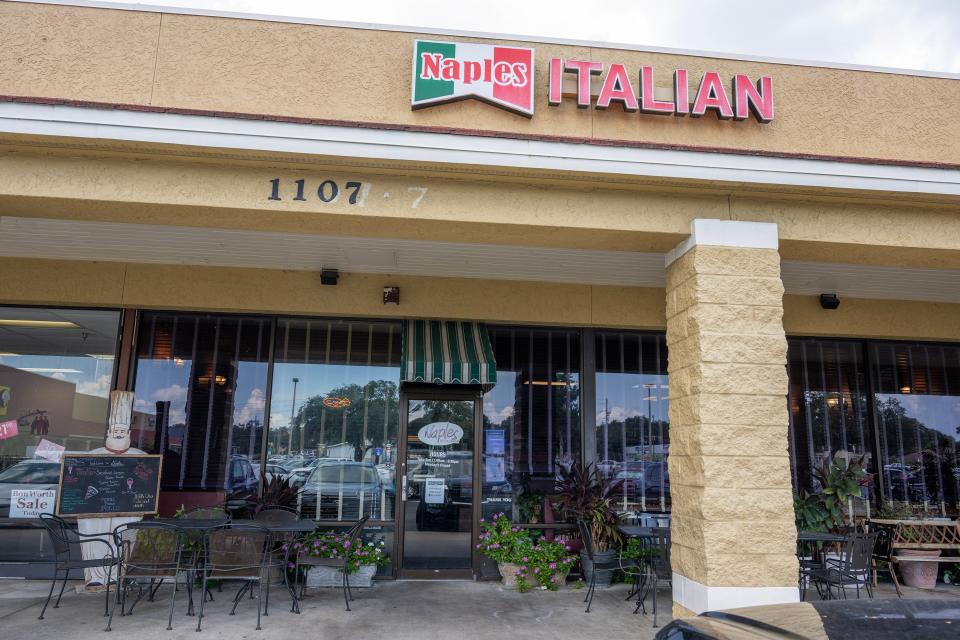 Naples Italian Restaurant, 1107 W. North Blvd., Leesburg, is open 11 a.m. to 9:30 p.m., Tuesday through Friday, 3 to 9:30 p.m. on Saturday and 11 a.m. to 9:30 p.m. on Sunday.