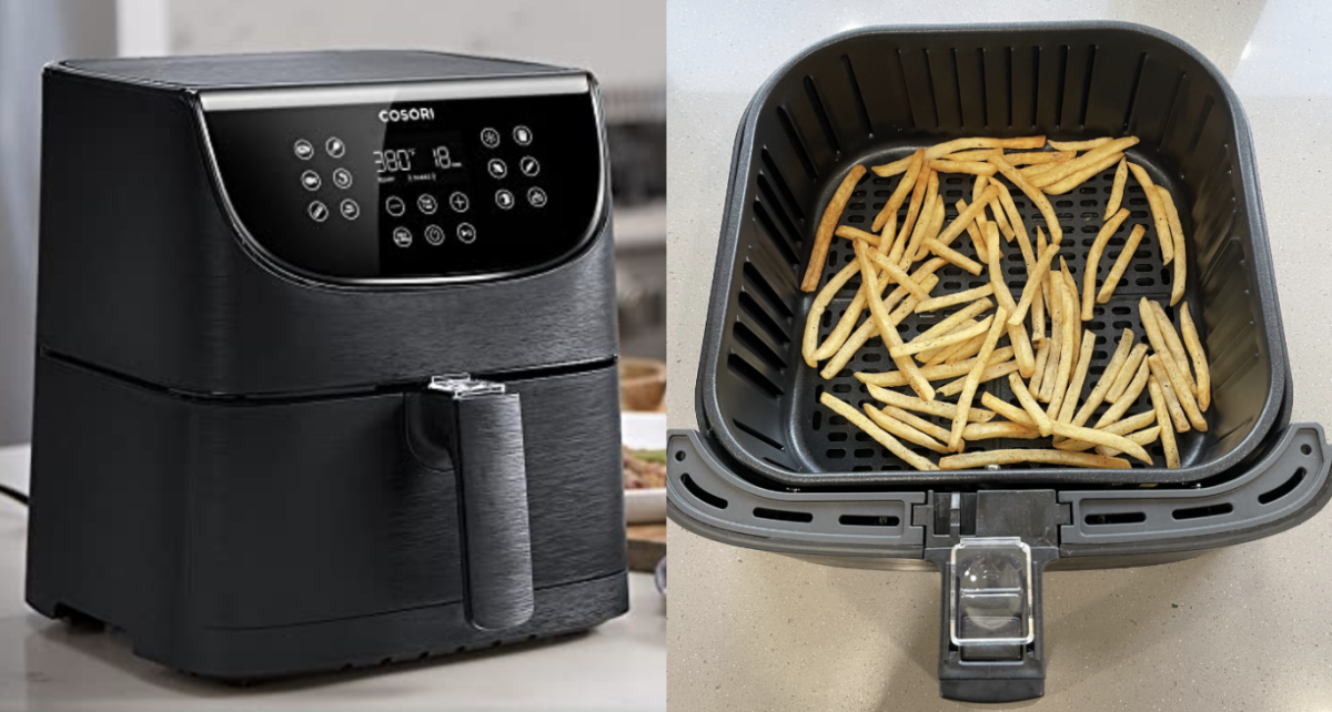 Cosori Stainless Steel Air Fryer Review 5.8 Qt.