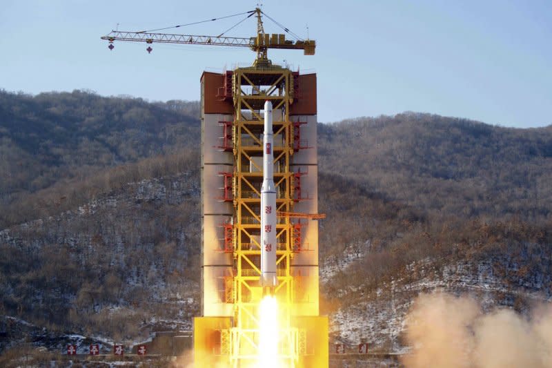 2016年1月，北韓再度試射長程彈道飛彈（美聯社）