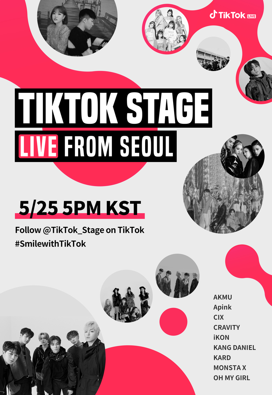 TikTok Stage Live From Seoul Day 1. (PHOTO: TikTok)