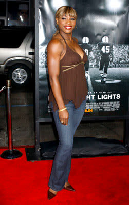 Serena Williams at the Hollywood premiere of Universal Pictures' Friday Night Lights