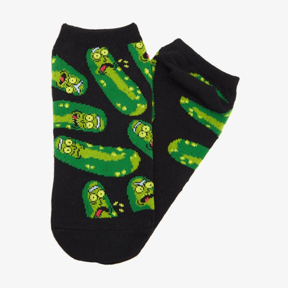 Rick and Morty: Pickle Rick No-Show Socks