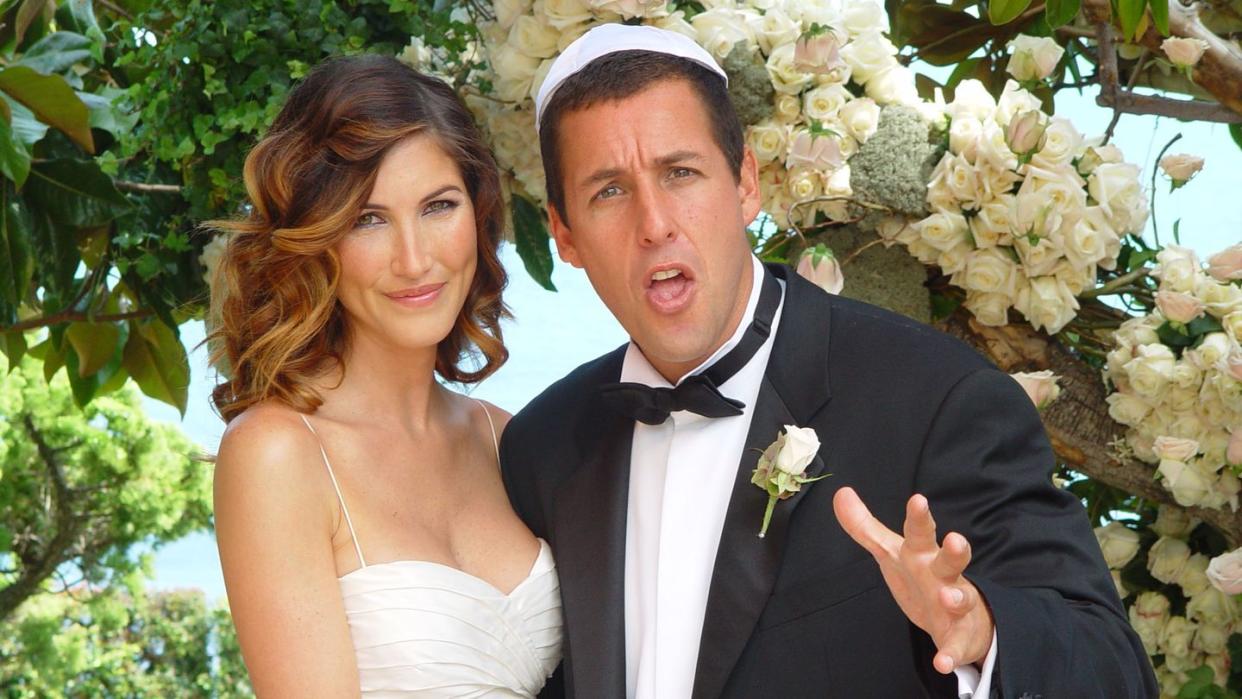 adam sandler and jackie titone's wedding images