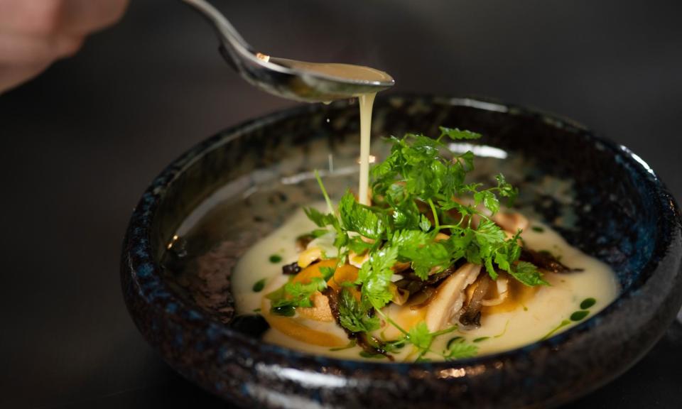 <span>Ravioli made with Solar Foods’ solein tastes the same as normal pasta.</span><span>Photograph: Jussi Eskola/The Guardian</span>