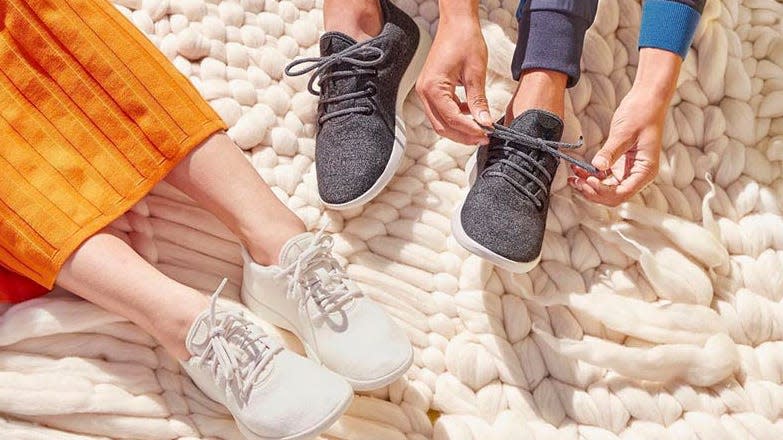 Gifts that give back: Allbirds sneakers.