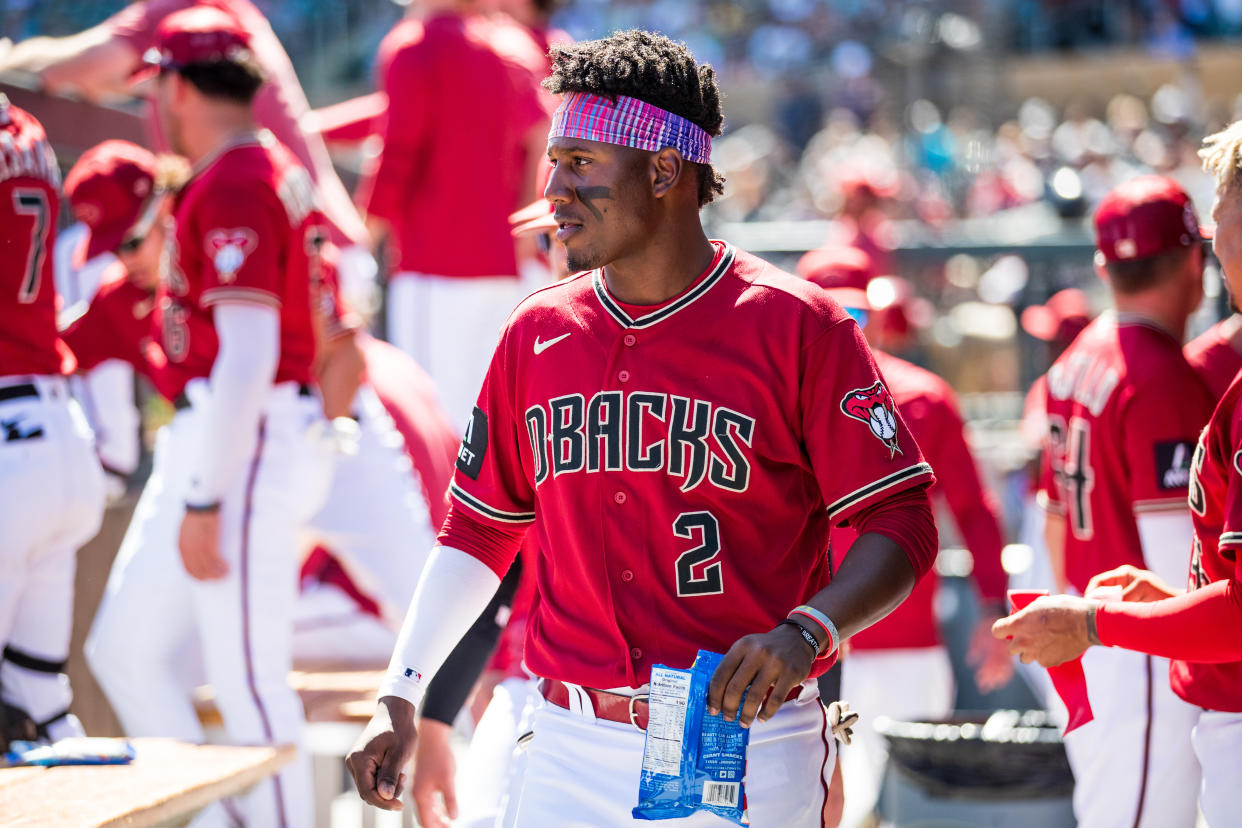  Geraldo Perdomo of the Arizona Diamondbacks 