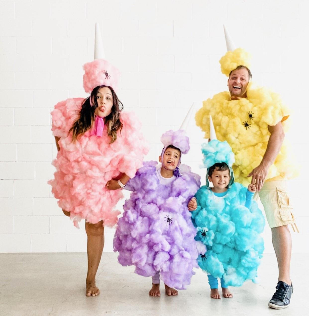 family halloween costume ideas cotton candy (Ambushed With Boys )