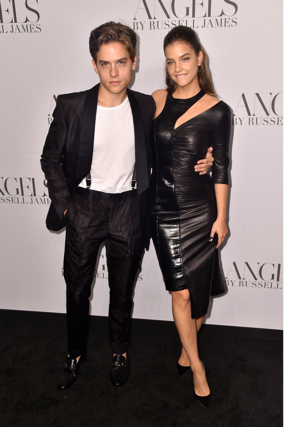 Cole Sprouse And Barbara Palvin At The Launch Of Russell James' 'Angel' Book, NYFW