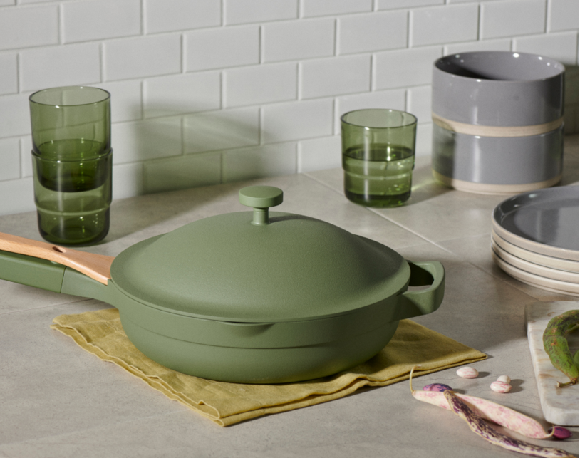 Shop the Always Pan at the best price of the year. Image via Our Place.