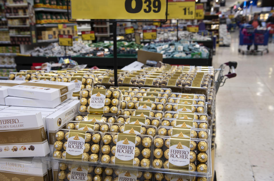 Pas de Ferrero Rocher l'été 