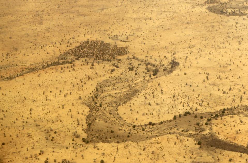 An aerial view of Diffa in Niger. Janie Barrett/The Sydney Morning Herald/Fairfax Media via Getty Images