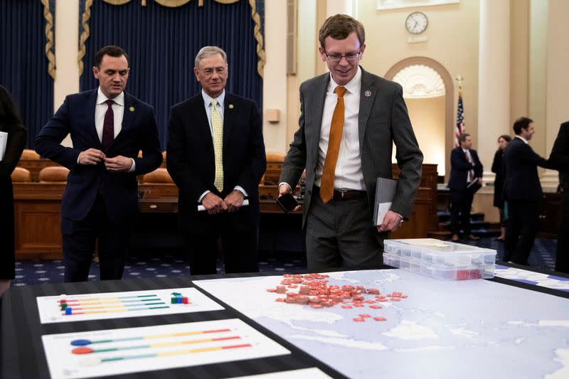 House Select Committee on the Strategic Competition Between the United States and the Chinese Communist Party holds a meeting on the wargames simulation "Taiwan Tabletop Exercise (TTX)," on Capitol Hill in Washington