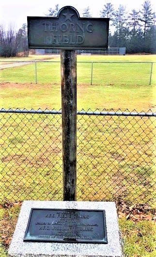 The baseball field at High Plains baseball field in Barre is named for Frederick and William "Chuck" Thorng, Barre brothers who were both killed in World War II.