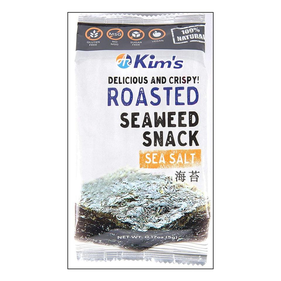 Kim's Sea Salt Roasted Seaweed Snacks (16-Pack)