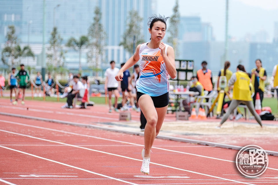 港大同學會書院短跑主力李紫桃