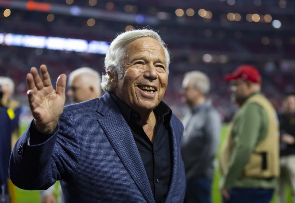 New England Patriots owner Robert Kraft. Mandatory Credit: Mark J. Rebilas-USA TODAY Sports