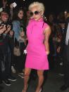 <p>Lady Gaga wearing her Jimmy Choo sunglasses whilst out and about in New York, October 2015.</p>