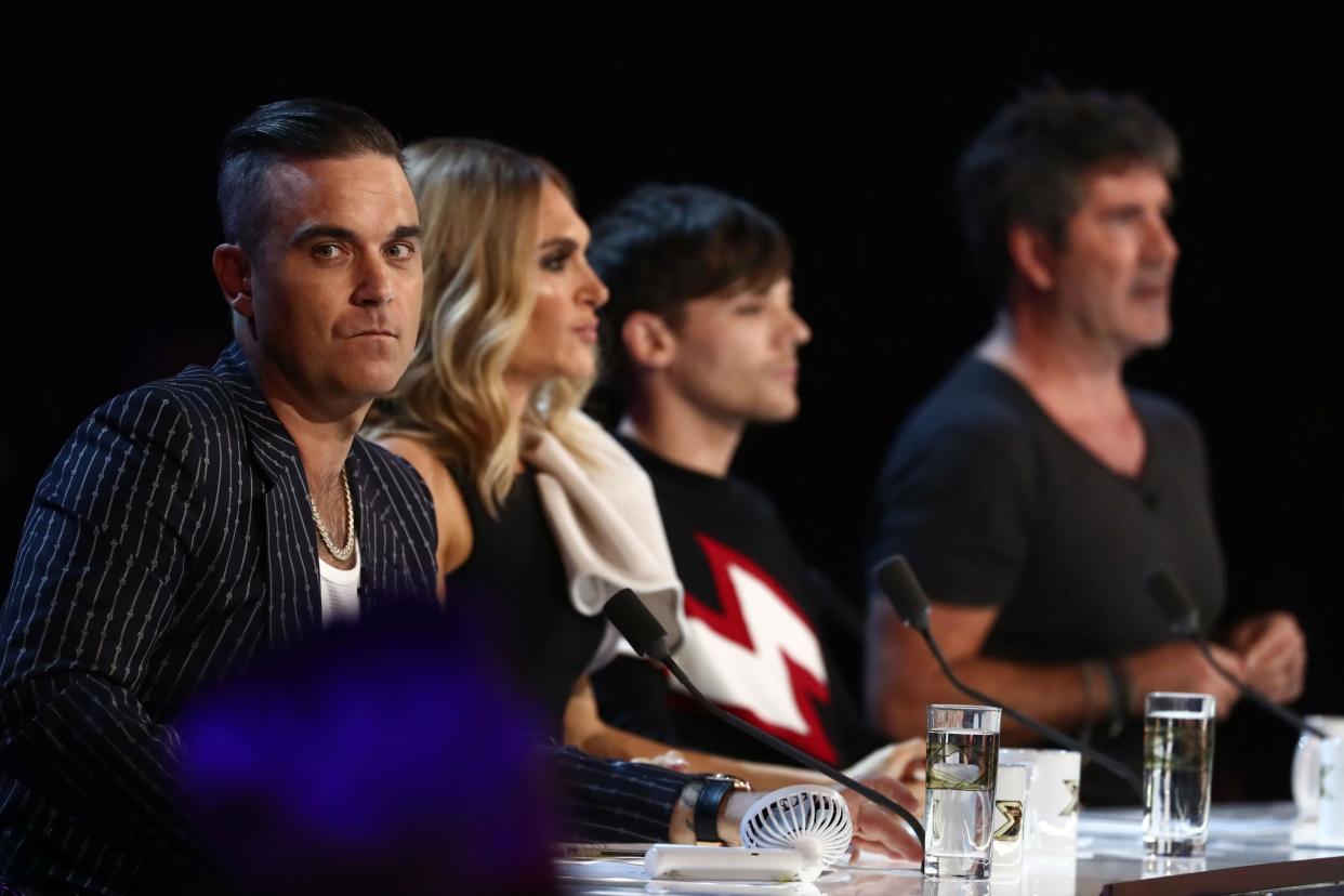 Awkward: X Factor suffers technical blunder: ITV/REX