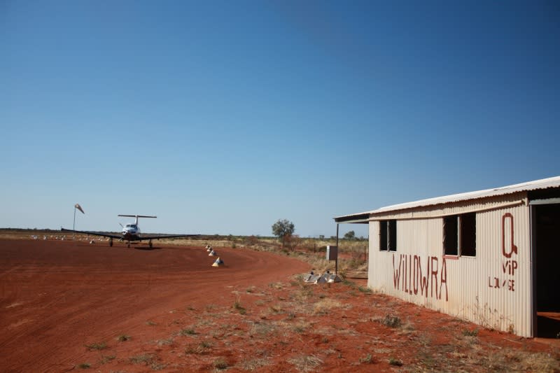 The group had left Willowra on Friday, bound for the Jarra Jarra outstation, when their vehicle became stranded. Source: NT Police