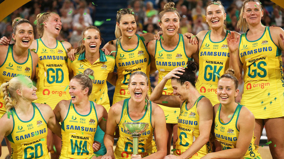 The Diamonds beat the Silver Ferns in Perth to clinch the Constellation Cup. 