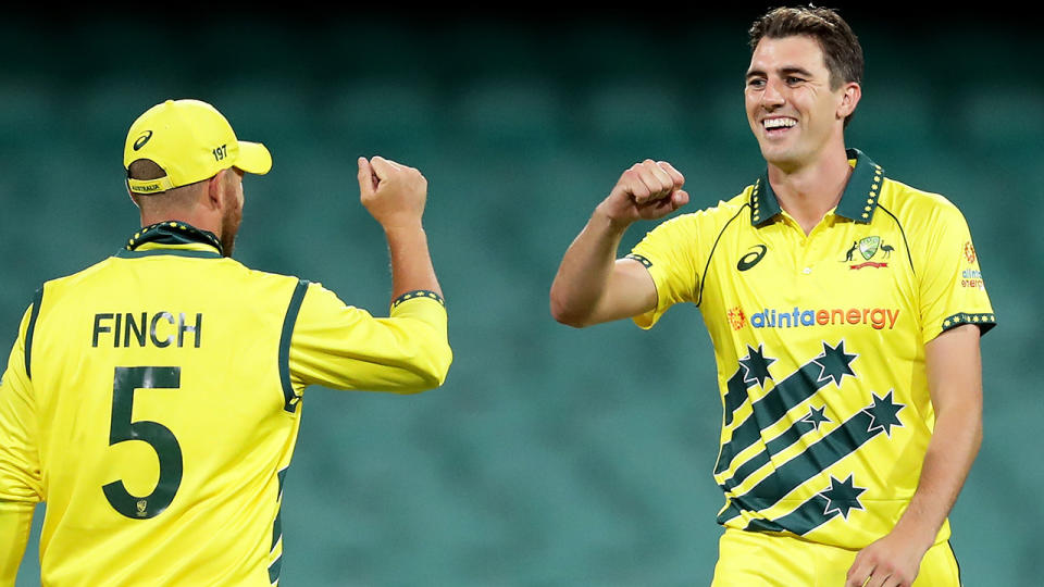 Pat Cummins, pictured here in action for Australia against New Zealand at the SCG.