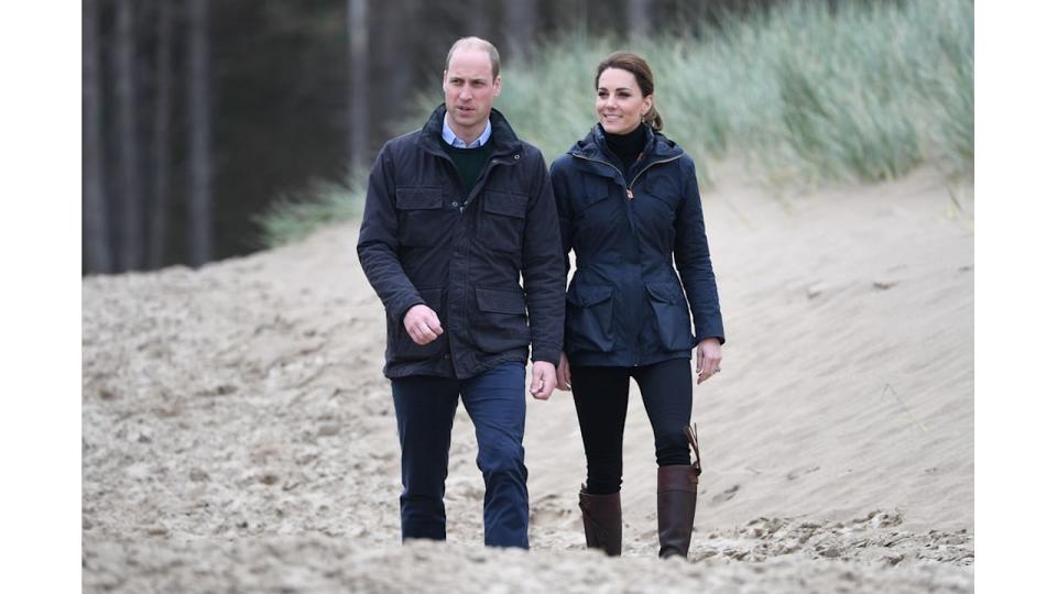 William and Kate in Anglesey, Wales